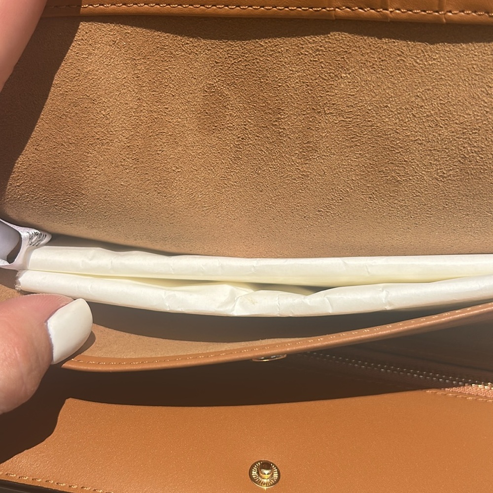 MCM Cognac Visetos Shoulder Bag - Picture 7 of 7